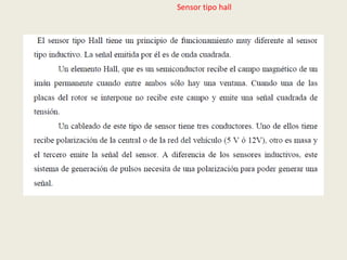 Sensor tipo hall
 