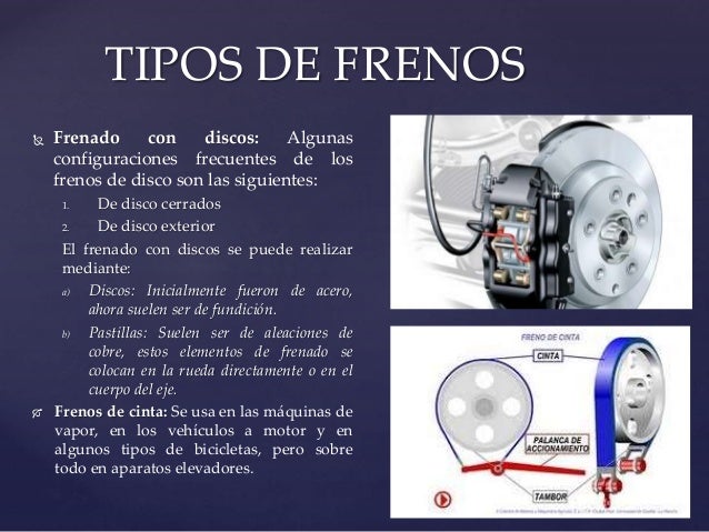 Tipos de aleaciones del disco de embrague