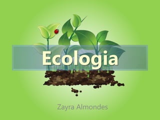 Ecologia
Zayra Almondes
 