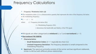 frequecy modulation fm by mohammad afaneh and mohammad aldaour | PPTX