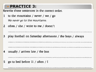  PRACTICE 3:
 