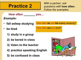 Often Examples Frequency Adverbs 1 | PPT