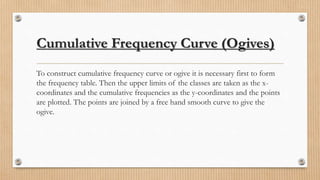 Frequency distribution | PPTX