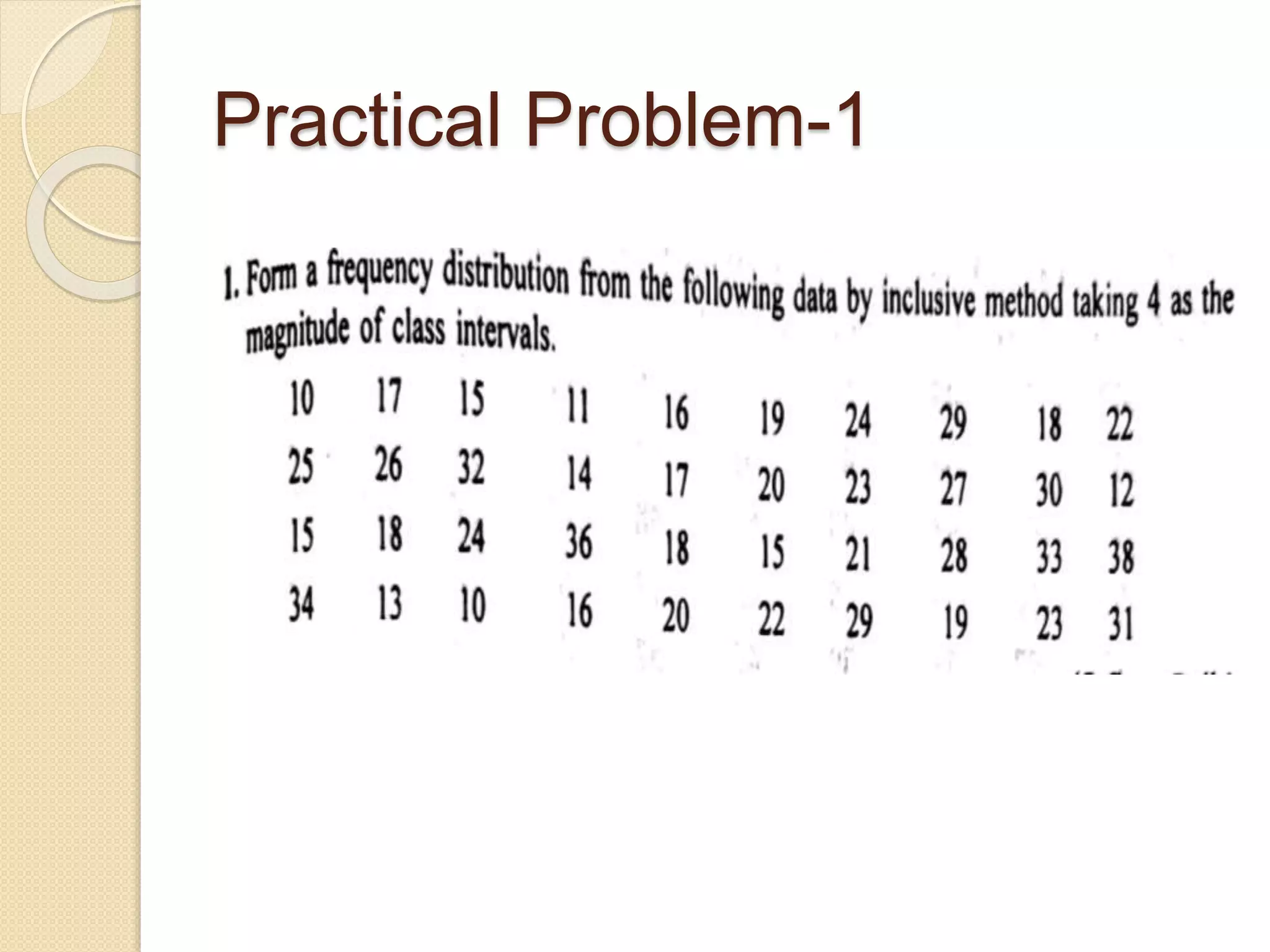 Practical Problem-1
 