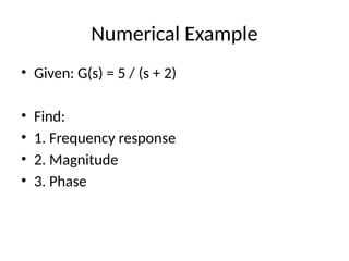 Control System Frequency Domain Frequency_Domain_Modeling in control systems engineering but ...