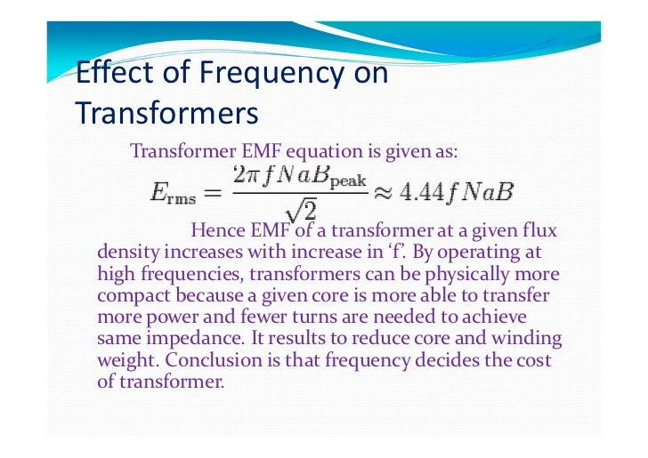 Frequency in electrical eng