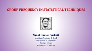 Sanat Kumar Purkait
Assistant Professor & Head
Department Of Geography
Raidighi College
(University Of Calcutta)
 