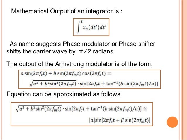 Frequency Modulation