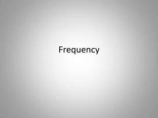 Frequency 