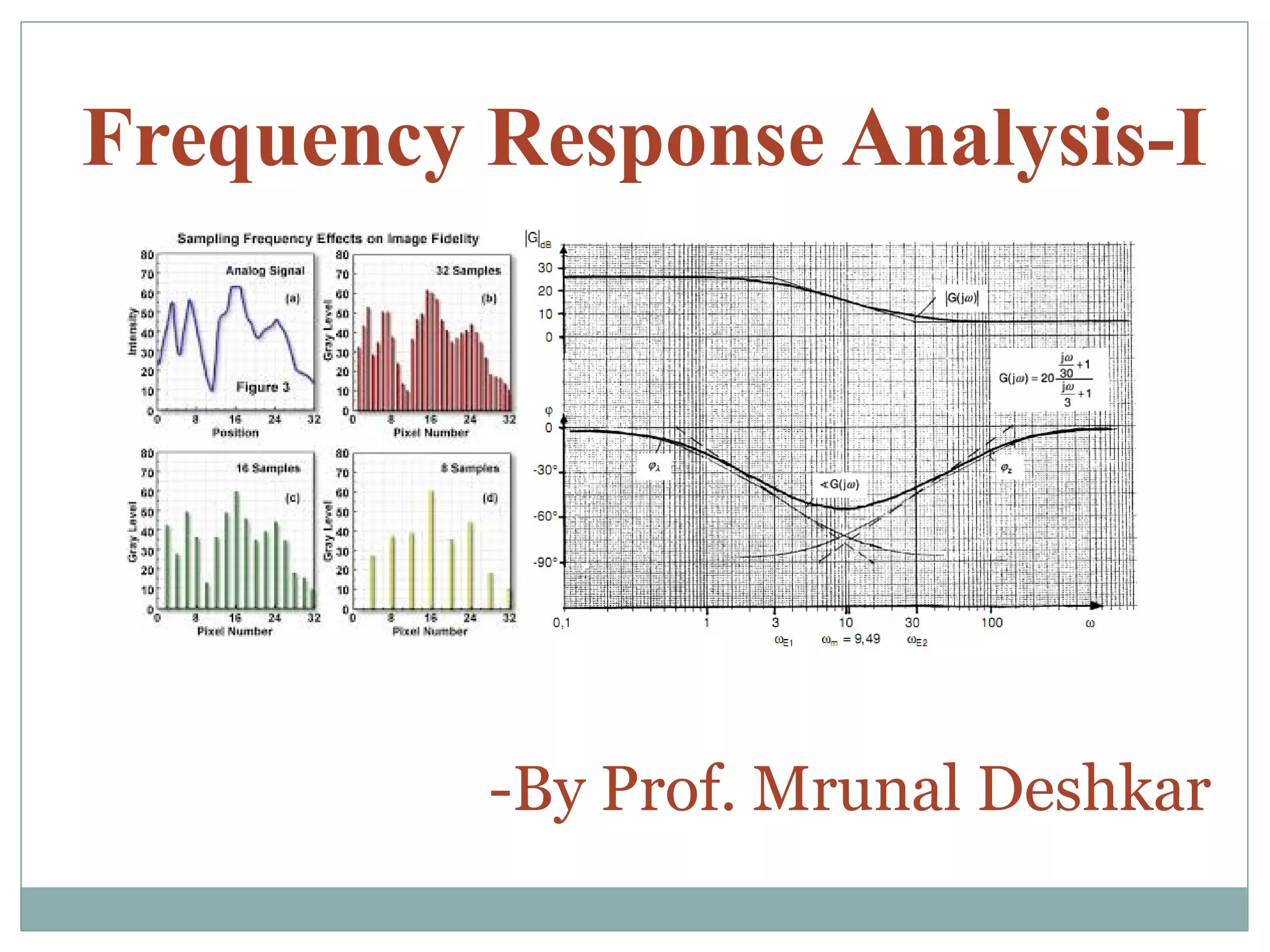 Frequency response analysis I | PDF
