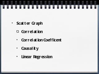 Scatter Graph Correlation Correlation Coefficent Causality Linear Regression 