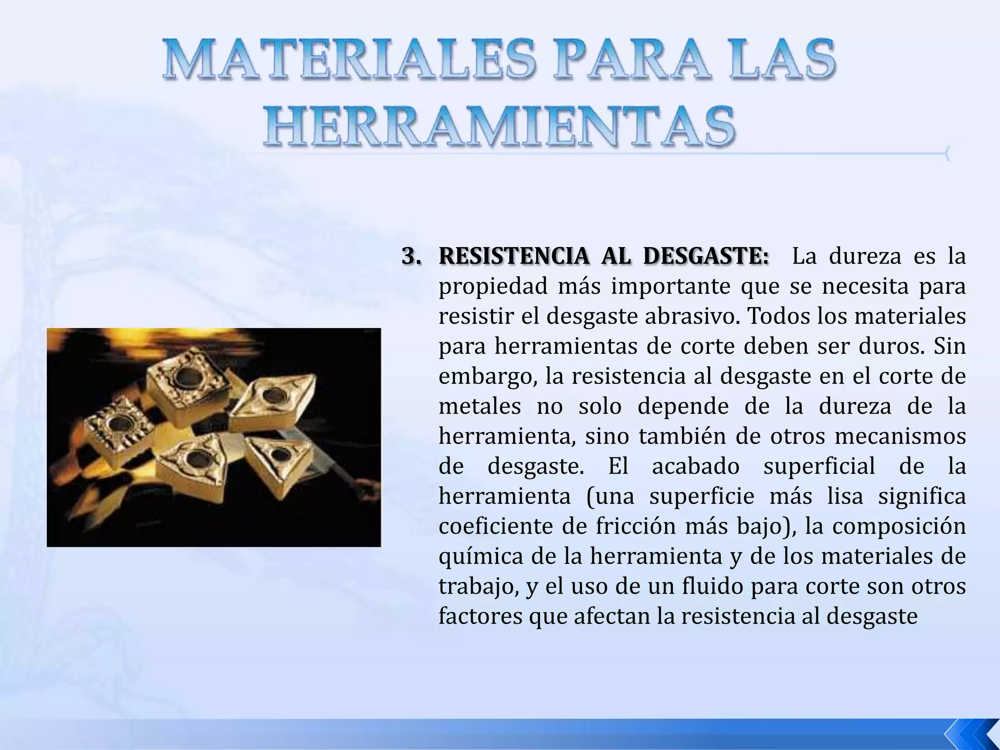 HERRAMIENTAS PARA EL FRESADO