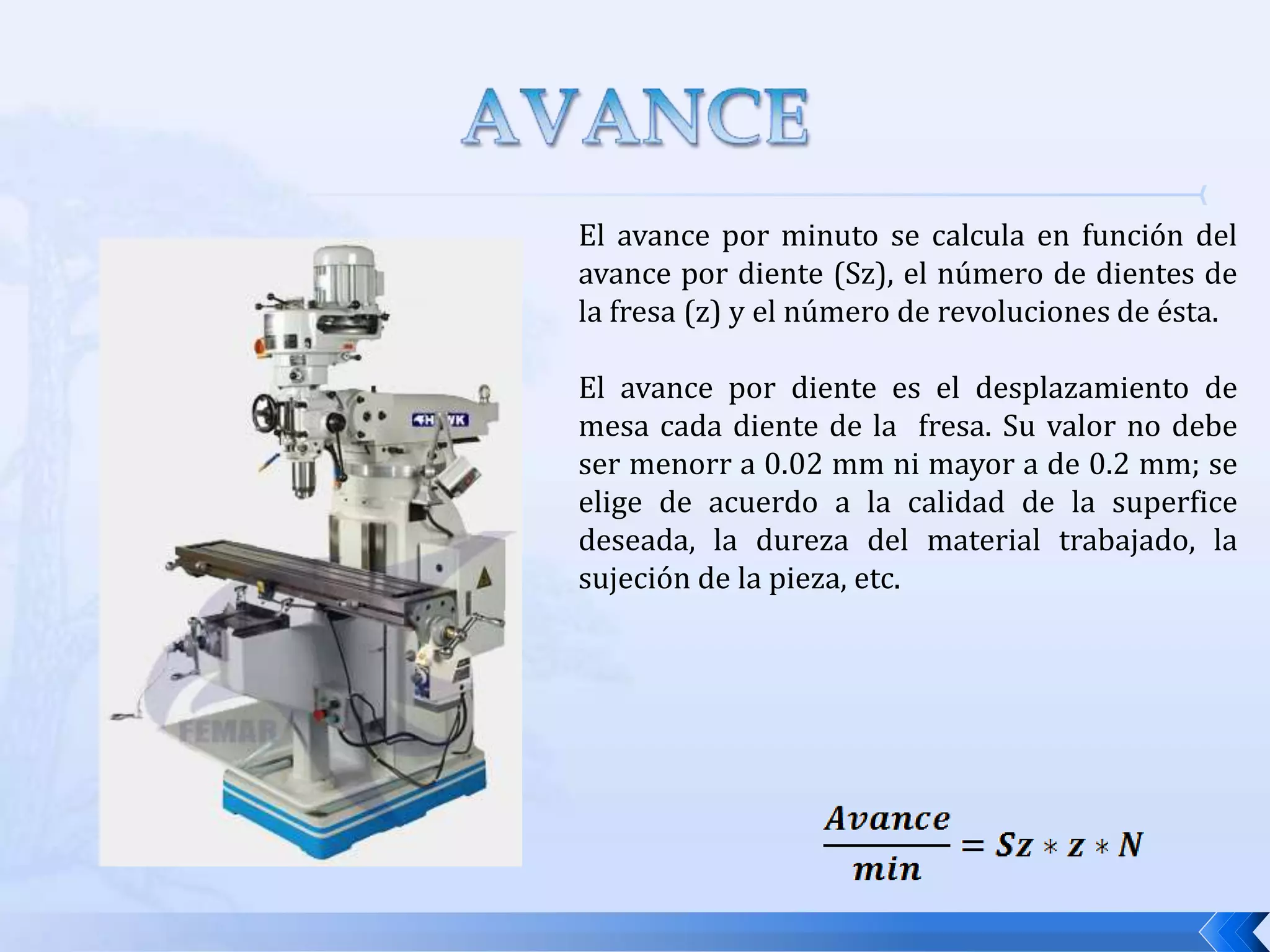 ACCESORIOS DE LAFRESADORAEl CABEZAL UNIVERSAL DIVISOR es un accesorio de la fresadora, en realidad es uno de los accesorios más importantes, diseñado para ser usado en la mesa de la fresadora. Tiene como objetivo primordial hacer la división de la trayectoria circular del trabajo y sujetar el material que se trabaja. El eje portafresas que posee el cabezal se coloca formando cualquier ángulo con la superficie de la mesa. Este accesorio se acopla al husillo principal de la máquina, permitiéndole realizar las más variadas operaciones de fresado. Es un accesorio muy preciso y versátil. Sujeta la pieza en uno de sus extremos, bien sea en la copa universal, entre copa y punta o entre puntas y es posible producirle un movimiento giratorio a la pieza en combinación con el movimiento longitudinal de la mesa para el fresado de hélices.