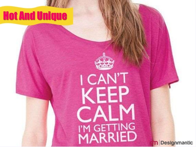 Fresh and Funny Personalized Wedding T-Shirt Ideas