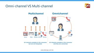 Omni-channel VS Multi-channel
 
