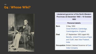 Q4 : Whose Wiki?
 