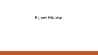Rajeev Motwani 
 