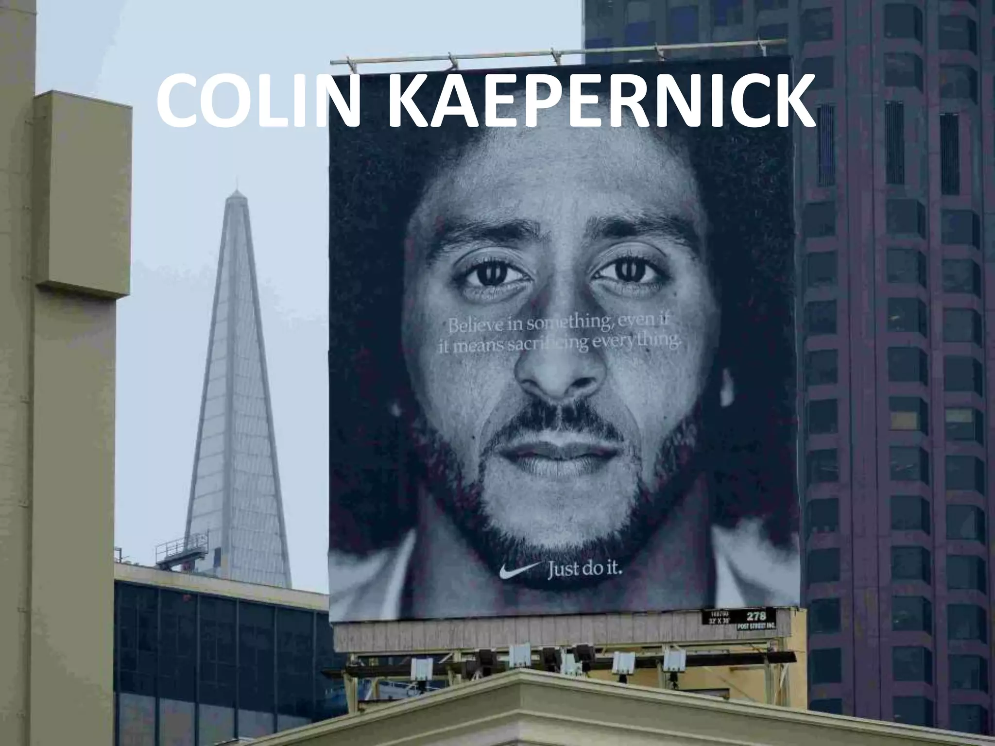 COLIN KAEPERNICK
 