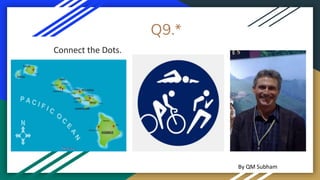 Q9.*
Connect the Dots.
By QM Subham
 