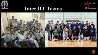 Inter IIT Teams
 