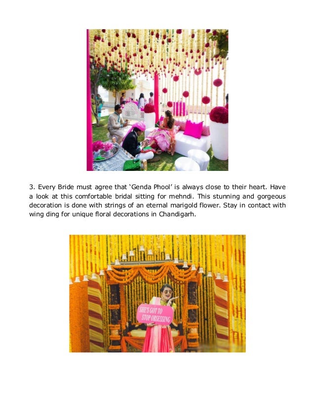 Fresh Flower Decoration Ideas For Spring Wedding Wingding