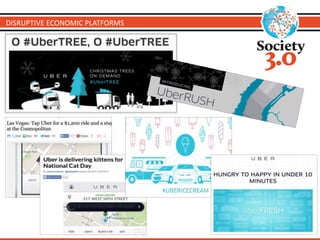 DISRUPTIVE ECONOMIC PLATFORMS 
 
