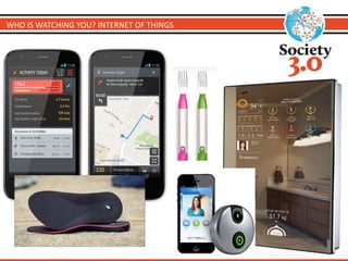 WHO IS WATCHING YOU? INTERNET OF THINGS 
 