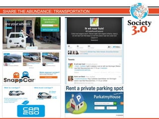 SHARE THE ABUNDANCE: TRANSPORTATION 
 