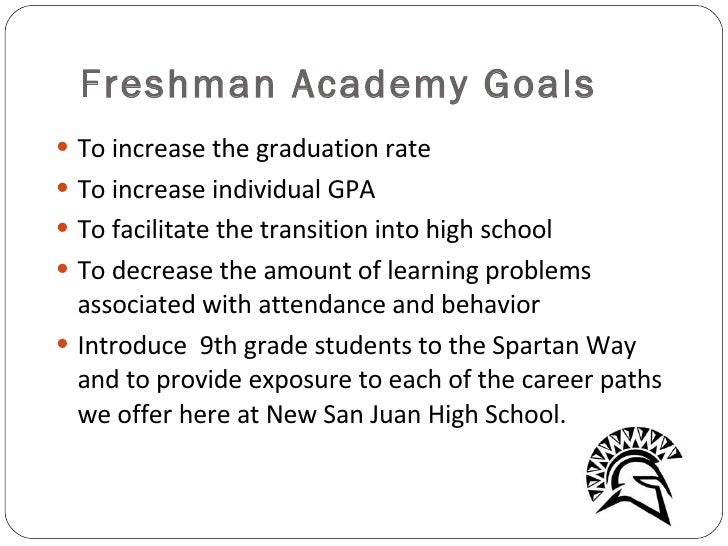 goals for high school