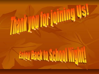 Freshman Focus Parent Session