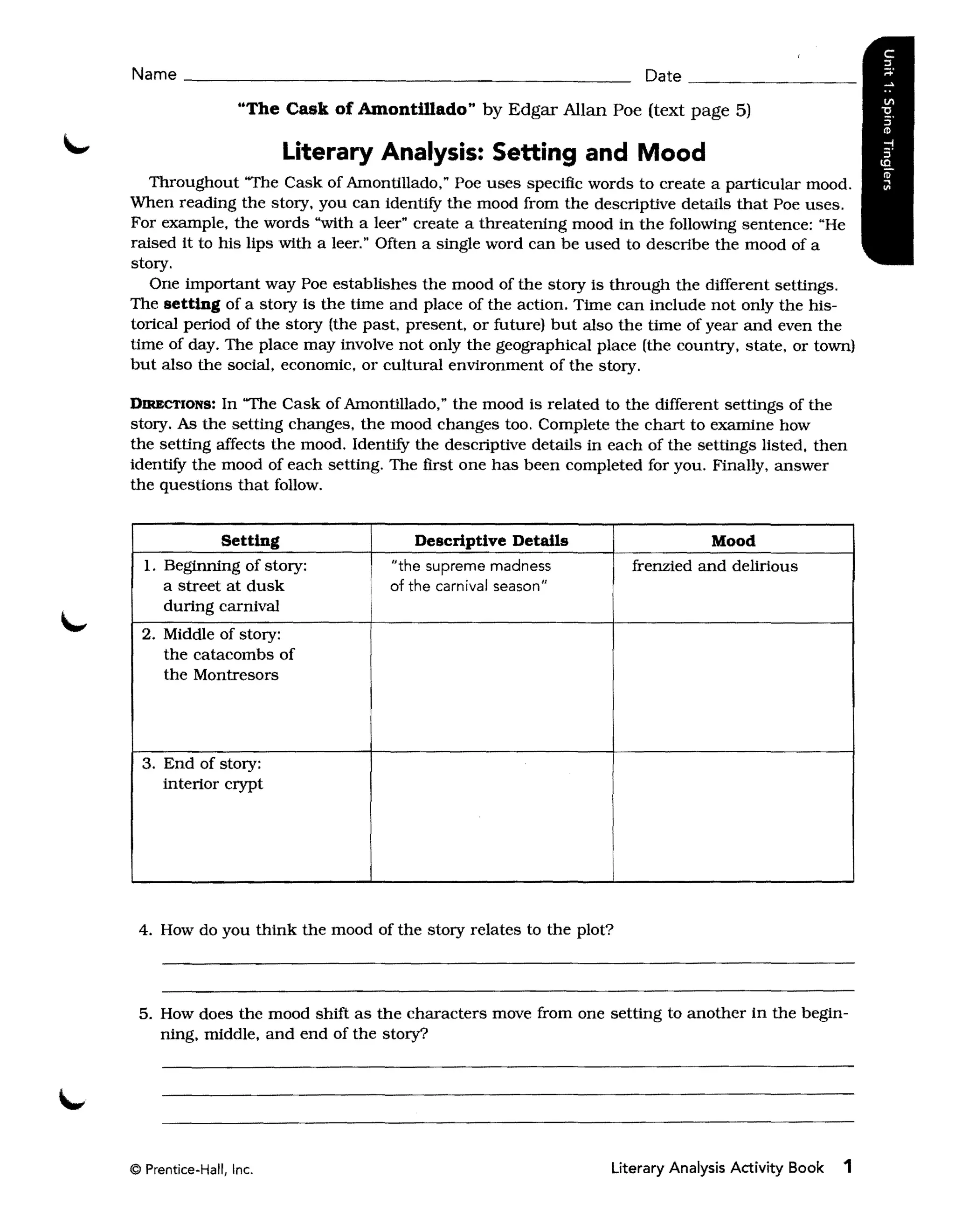Freshman textbook literaryanalysisactivitybookgoldgr9