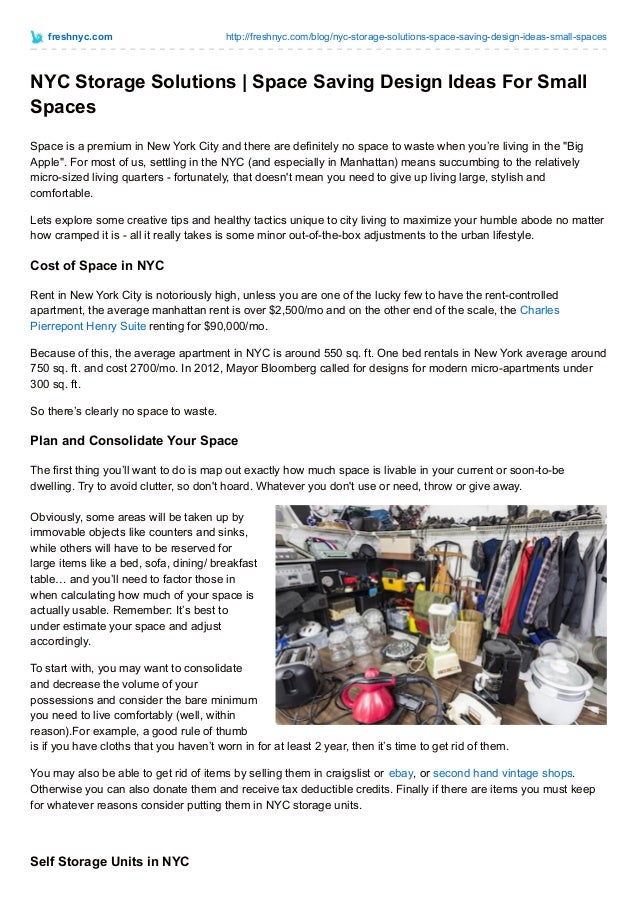 storage space solutions and