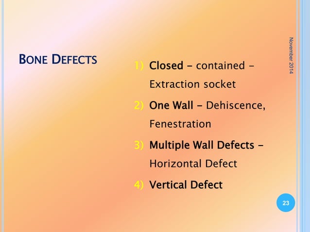 Fresh socket implant placement | PPTX