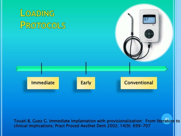 Fresh socket implant placement | PPTX