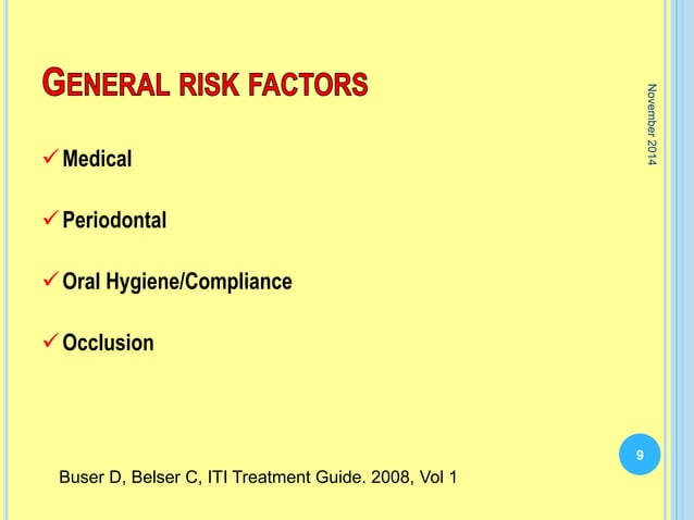 Fresh socket implant placement | PPTX