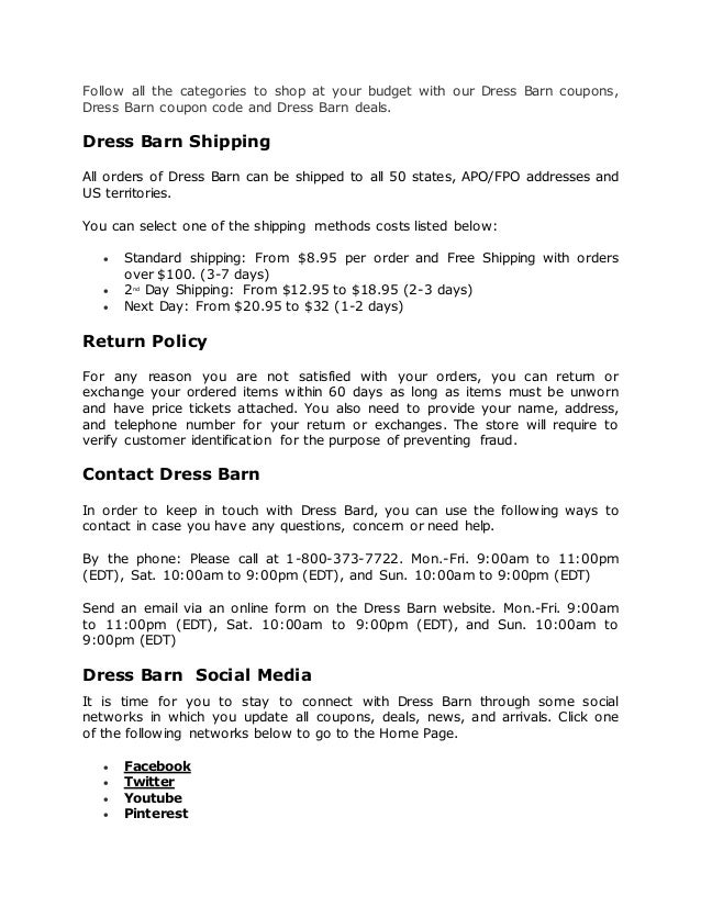 Fresh Styles With Dress Barn Coupons For A Discounted Price