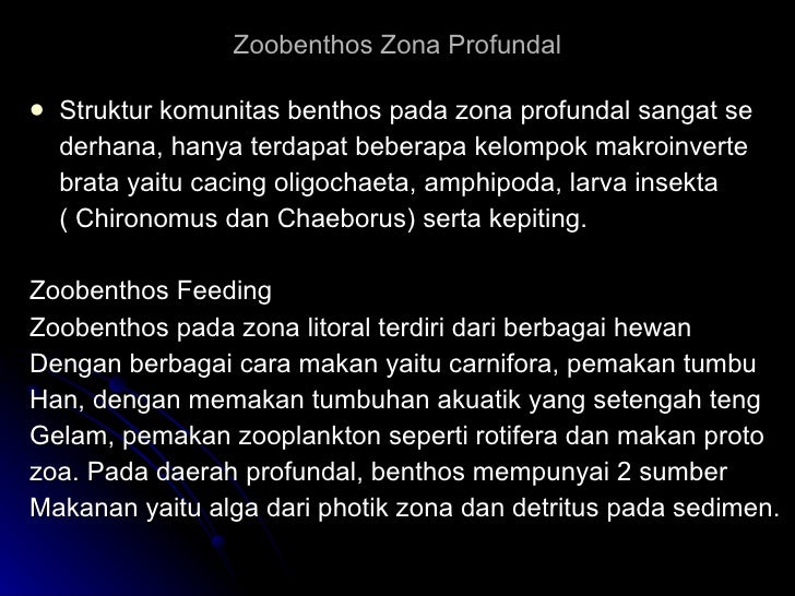 Biologi dasar - ekosistem air tawar