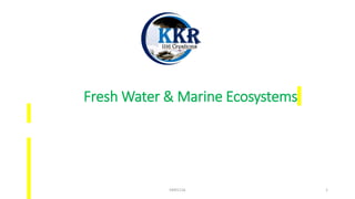 Fresh Water & Marine Ecosystems
KKR1116 1
 