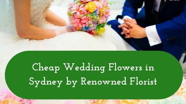 Fresh Wedding Flowers For Delivery By Renowned Florist In Sydney