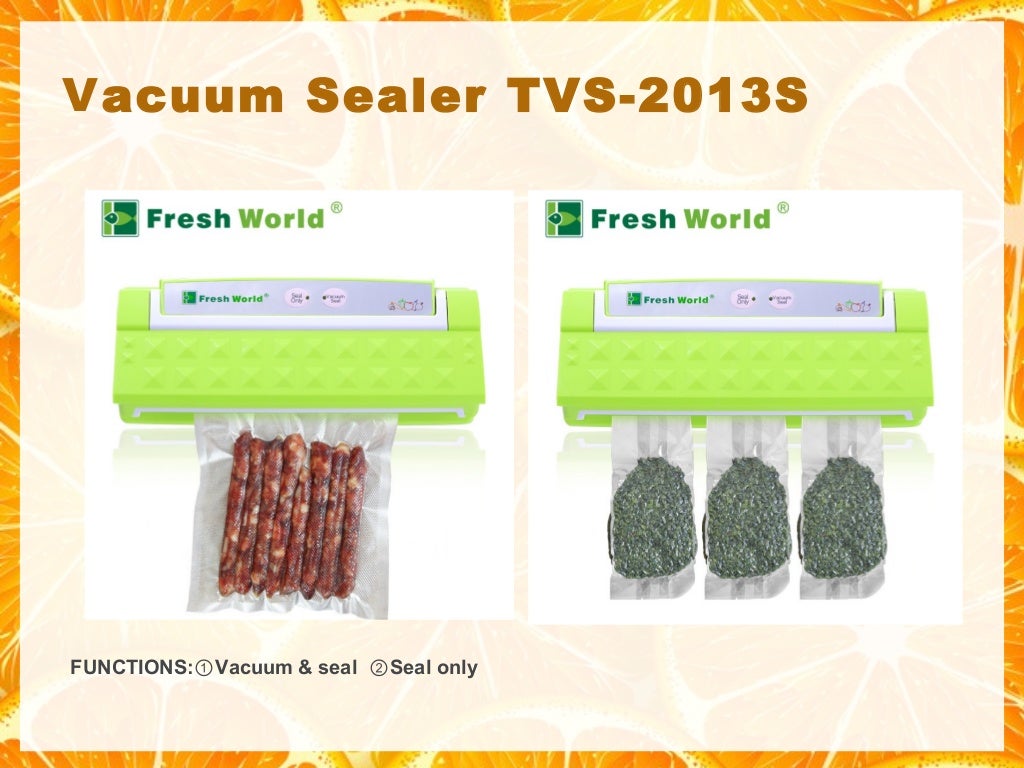 Fresh world vacuum food sealer Introduction