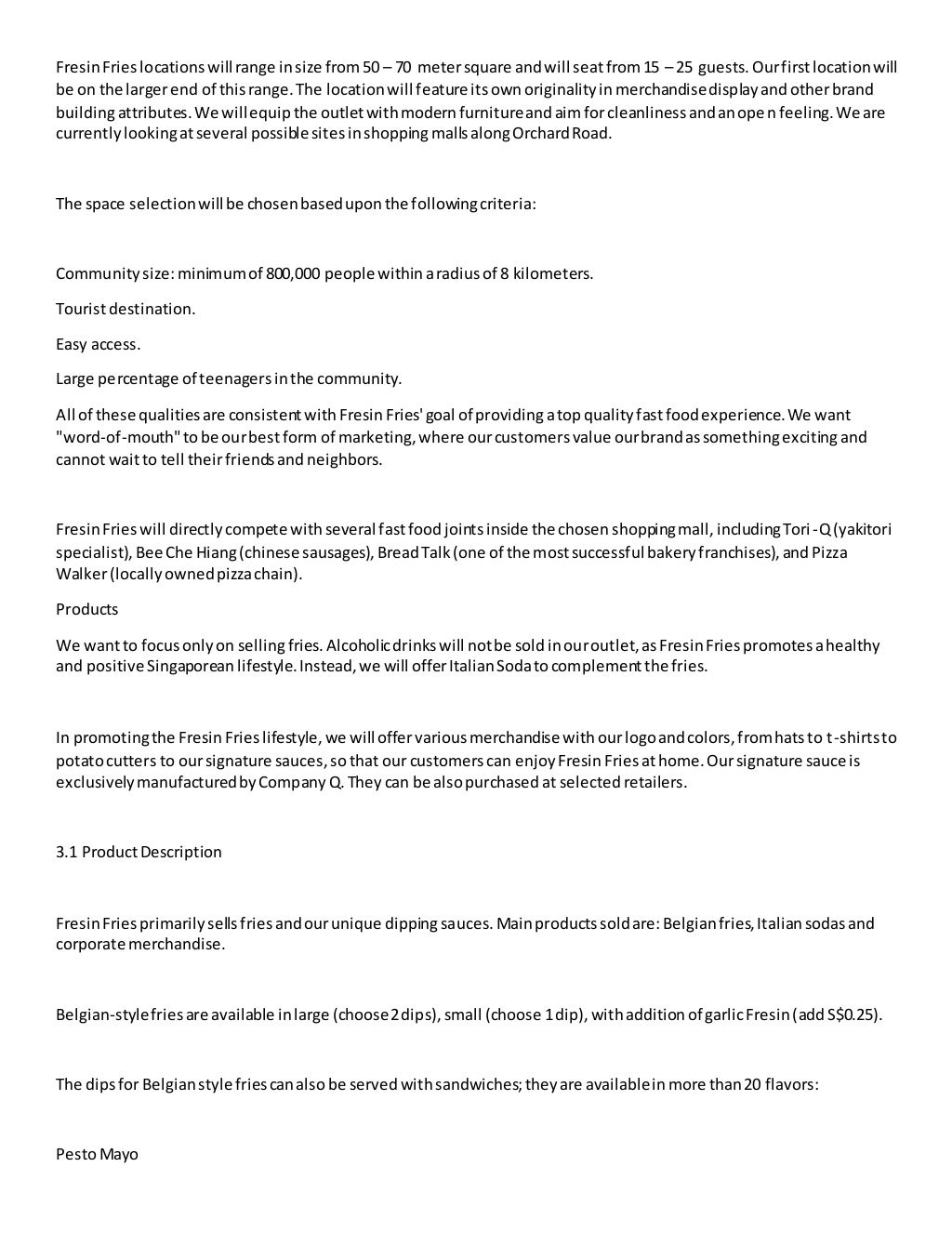 Banana and camote cue marketing plan image