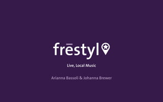 Live, Local Music


Arianna Bassoli & Johanna Brewer
 