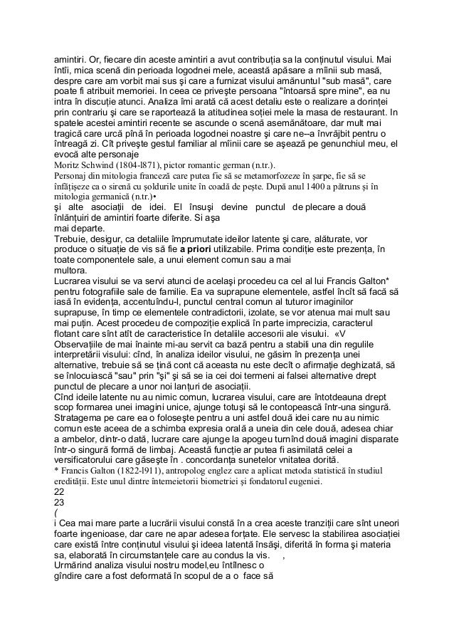 Freud Interpretarea Viselor