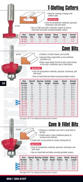 Freud Precision Router Bits | PDF