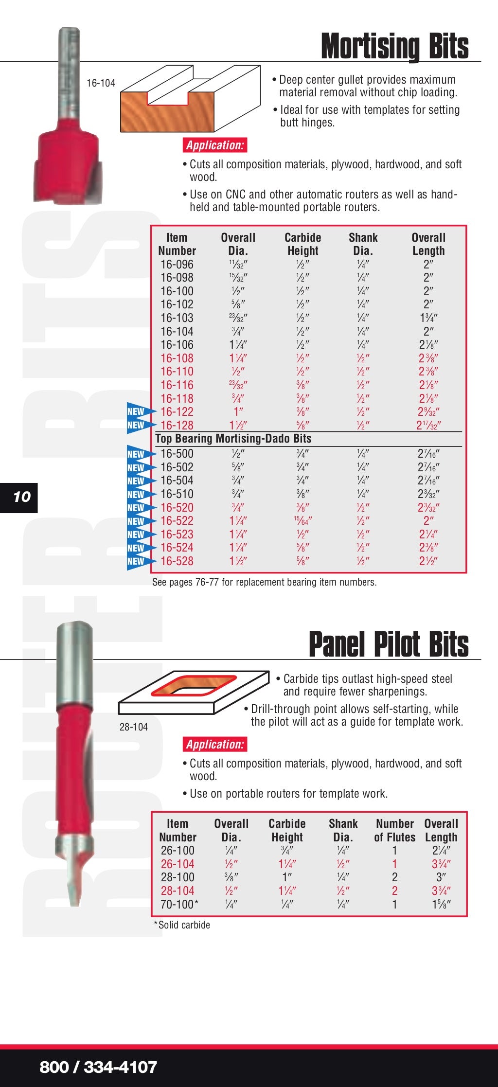 Freud Precision Router Bits