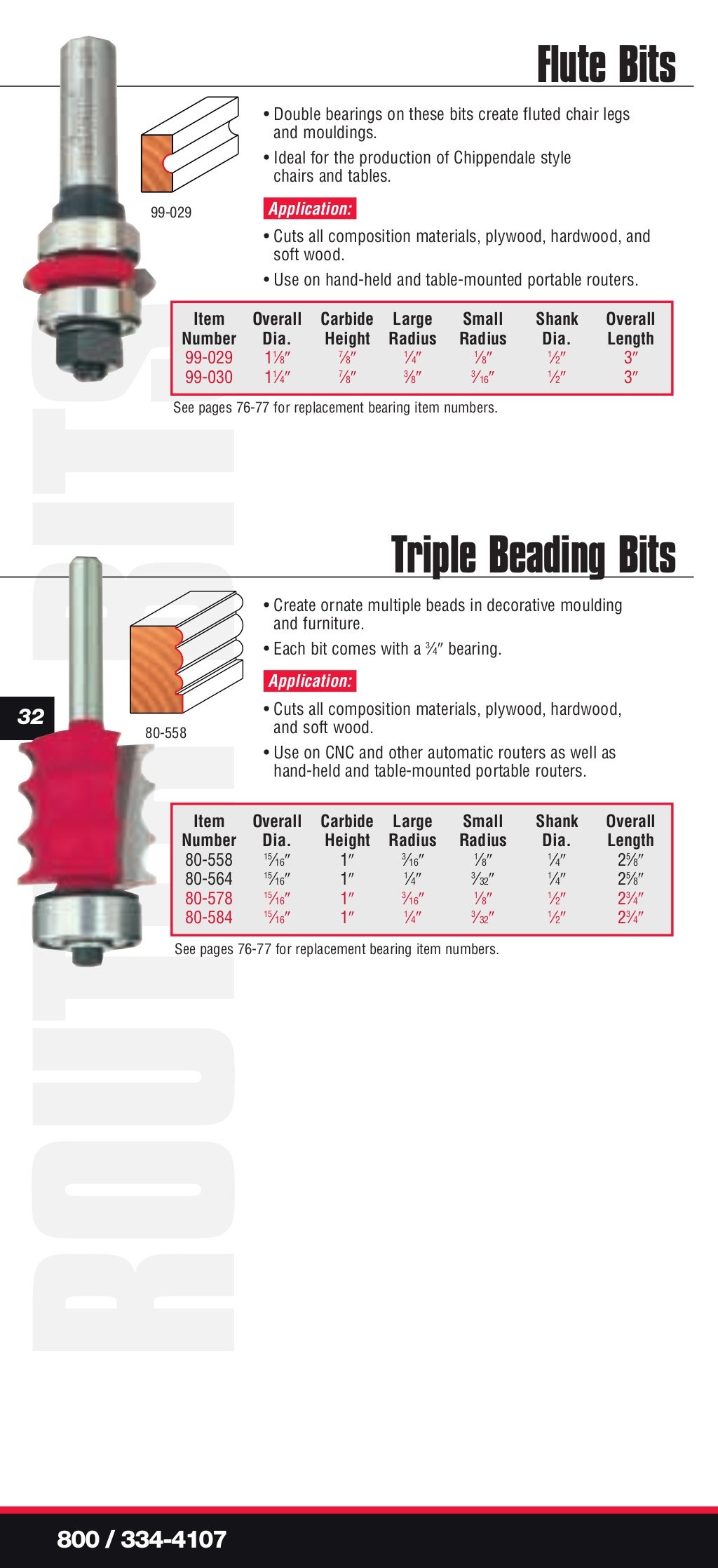 Freud Precision Router Bits