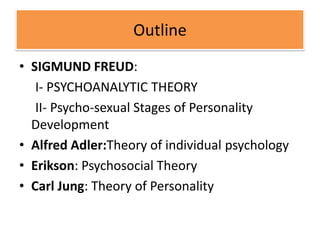neo freudian psychoanalytic theory