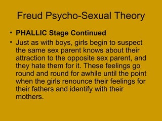 Freud psycho sexual-theory