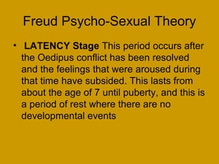 Freud psycho sexual-theory