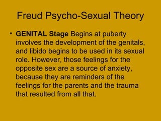 Freud psycho sexual-theory